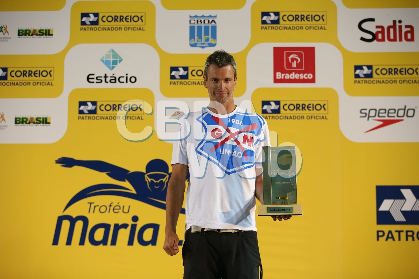 Gremio Nautico Uniao campeao geral das Maratonas Aquaticas na raia Olimpica da USP. 26 de abril de 2014, Sao Paulo, SP, Brasil. Foto: Satiro Sodre/SSPress