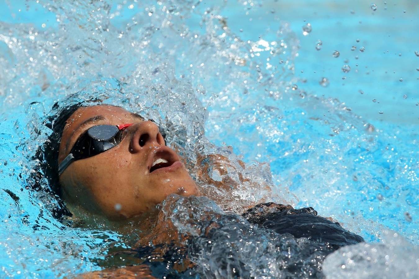 Joanna Maranhao. Torneio Open de Natacao no parque aquatico do Botafogo. 18 de Dezembro de 2014, Rio de Janeiro, RJ, Brasil. Foto: Satiro Sodre/SSPress