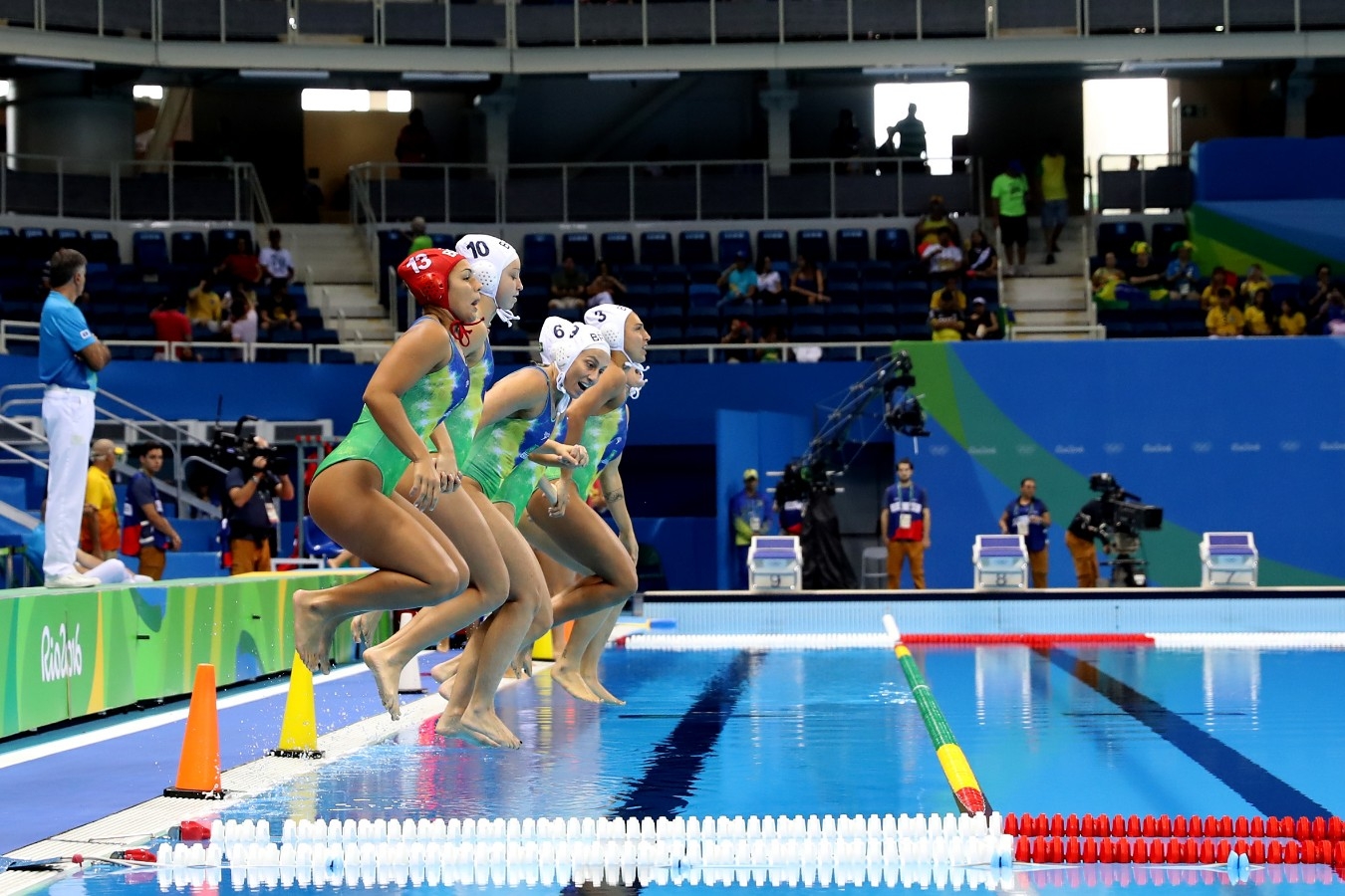 Brasil x China durante partida realizada no OAS. Jogos Olimpicos Rio 2016. 19 de Agosto de 2016, Rio de Janeiro, RJ, Brasil. Foto: Satiro Sodré/SSPress