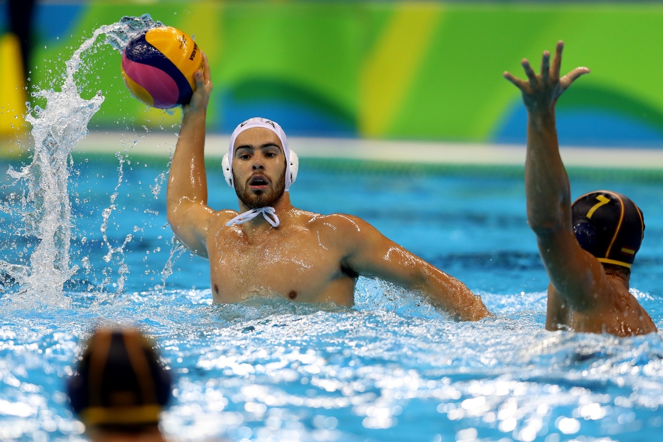 Brasil x Espanha durante partida realizada no OAS. Jogos Olimpicos Rio 2016. 20 de Agosto de 2016, Rio de Janeiro, RJ, Brasil. Foto: Satiro Sodré/SSPress