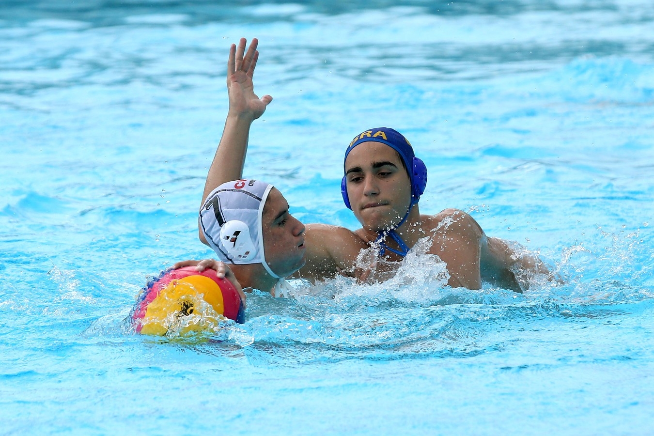 Brasil x Chile. Campeonato Sul-Americano Juvenil de Desportos Aquaticos na Piscinas Hernado Botero Obyrne. 25 de Abril de 2017, Cali, Colombia. Foto: Satiro Sodré/SSPress/CBDA