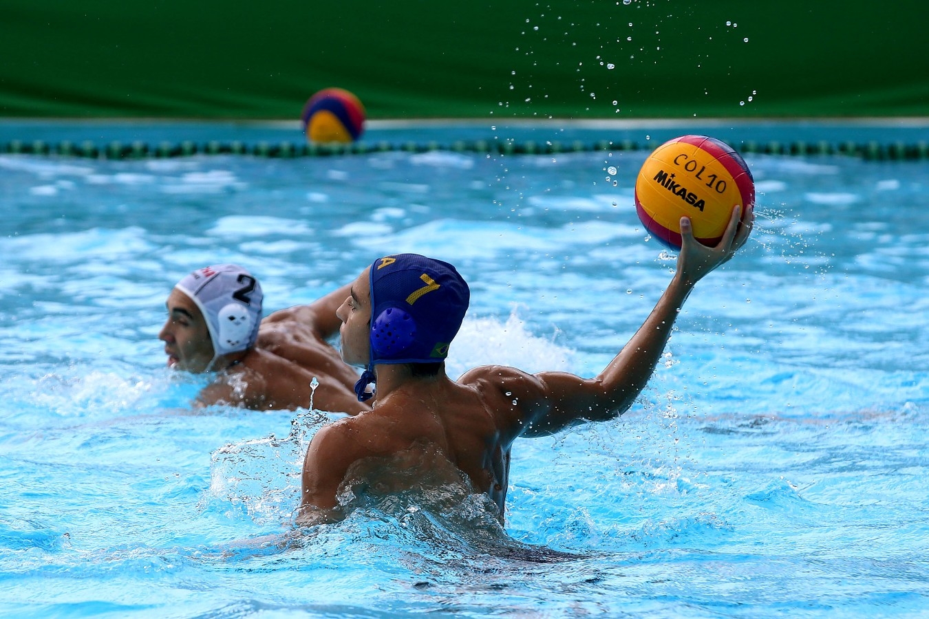 Brasil x Chile. Campeonato Sul-Americano Juvenil de Desportos Aquaticos na Piscinas Hernado Botero Obyrne. 25 de Abril de 2017, Cali, Colombia. Foto: Satiro Sodré/SSPress/CBDA