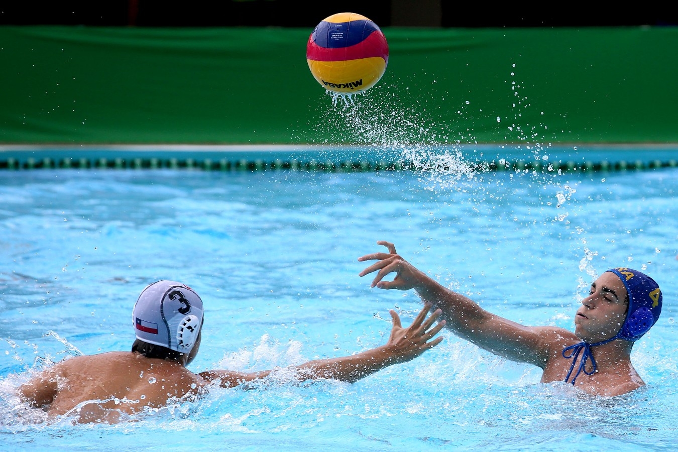 Brasil x Chile. Campeonato Sul-Americano Juvenil de Desportos Aquaticos na Piscinas Hernado Botero Obyrne. 25 de Abril de 2017, Cali, Colombia. Foto: Satiro Sodré/SSPress/CBDA