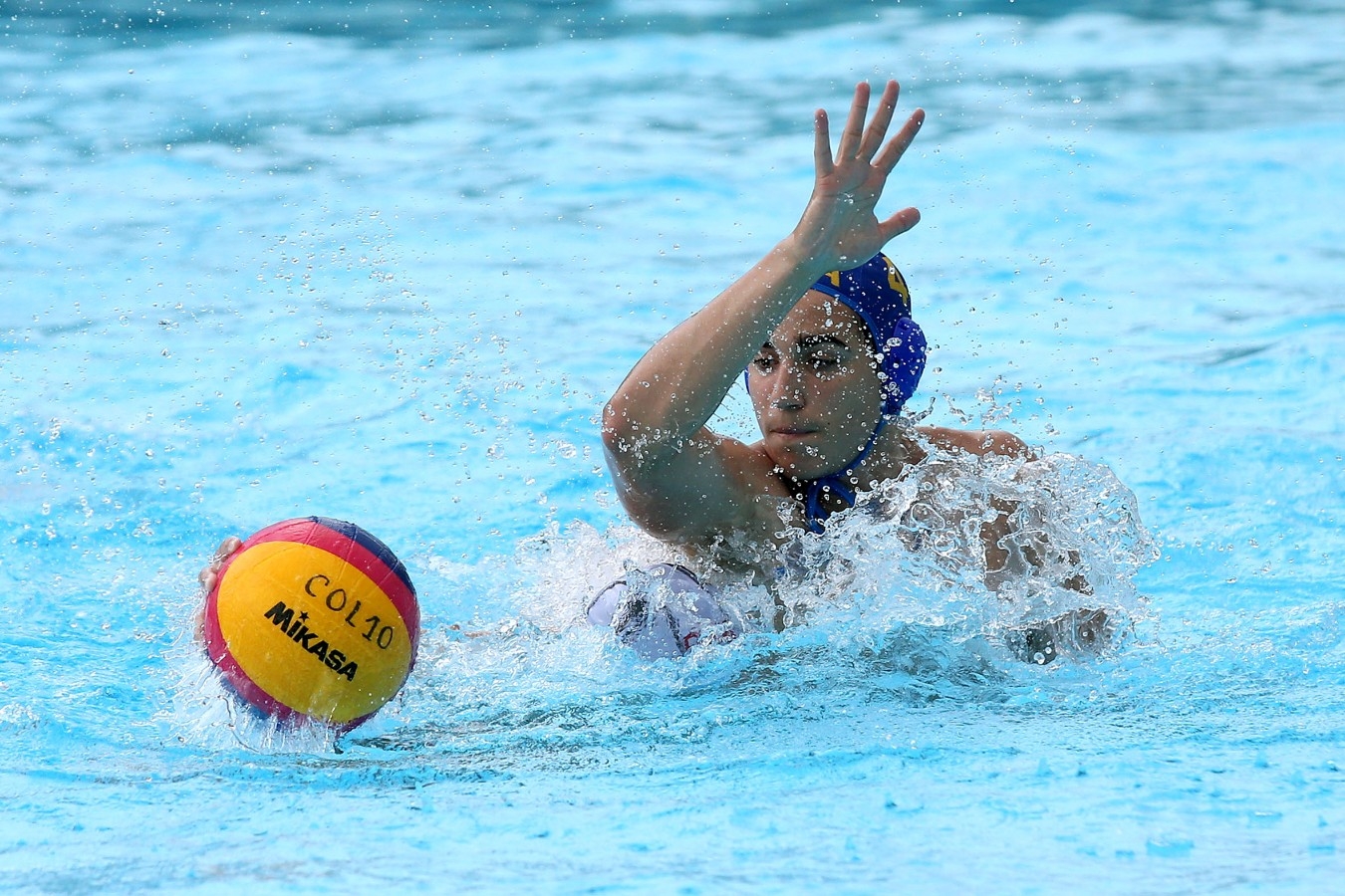 Brasil x Chile. Campeonato Sul-Americano Juvenil de Desportos Aquaticos na Piscinas Hernado Botero Obyrne. 25 de Abril de 2017, Cali, Colombia. Foto: Satiro Sodré/SSPress/CBDA