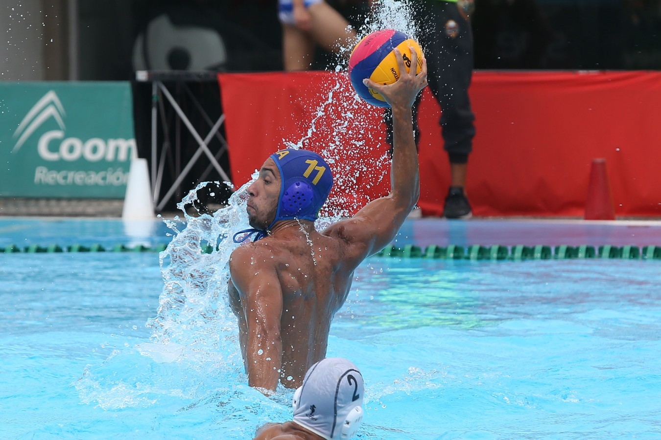 Brasil x Venezuela. Campeonato Sul-Americano Juvenil de Desportos Aquaticos na Piscinas Hernado Botero Obyrne. 26 de Abril de 2017, Cali, Colombia. Foto: Satiro Sodré/SSPress/CBDA