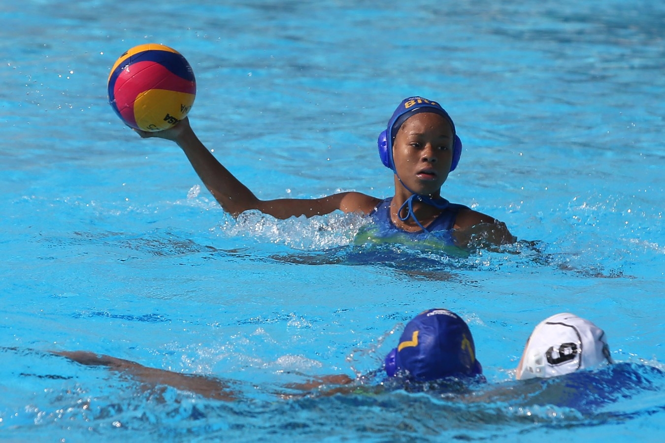 Brasil x Argentina. Campeonato Sul-Americano Juvenil de Desportos Aquaticos na Piscinas Hernado Botero Obyrne. 27 de Abril de 2017, Cali, Colombia. Foto: Satiro Sodré/SSPress/CBDA