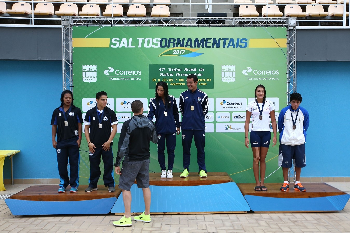 Equipe. Trofeu Brasil de Saltos Ornamentais. 18 de maio de 2017, Rio de Janeiro, RJ. Foto: Satiro Sodré/SSPress/CBDA