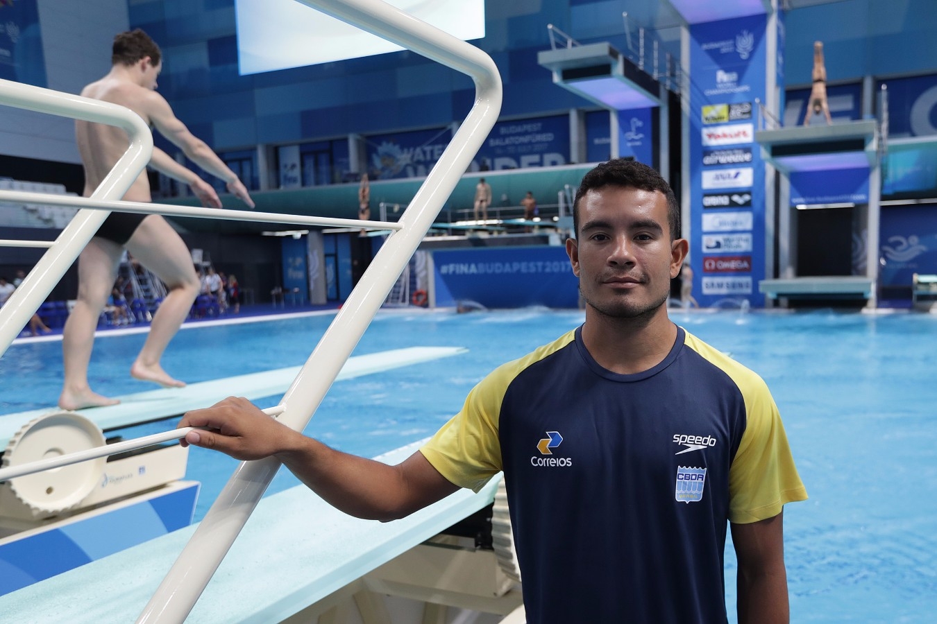 Ian Matos. Campeonato Mundial de Desportos Aquaticos. Duna Arena. 12 de Julho de 2017, Hungria, Budapeste. Foto: Satiro Sodré/SSPress/CBDA