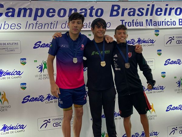 Natação: Guilherme Escudero quebra primeiro recorde de campeonato em provas individuais do Maurício Bekenn 2021 