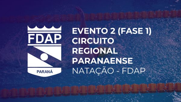 Transmissão Evento 2 (Fase 1) Circuito Regional Paranaense
