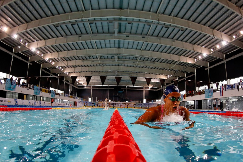 Campeonato Sul-Americano de Desportos Aquatico Absoluto. 15 de marco de 2021, Buenos Aires, Argentina. Foto: Satiro Sodré/SSPress/CBDA