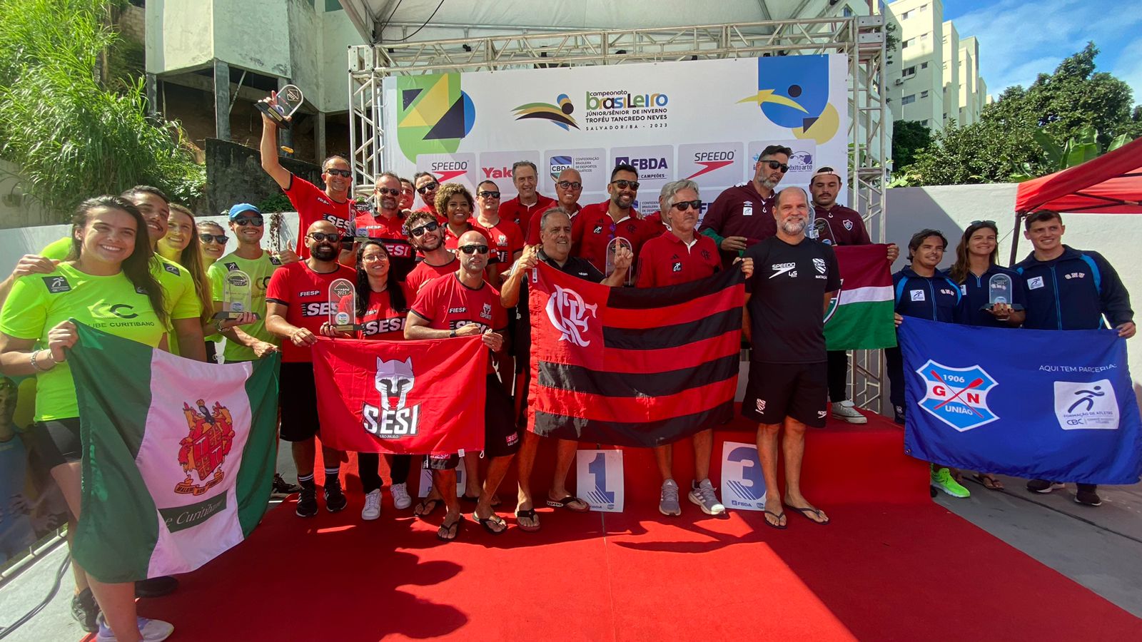 Flamengo é campeão geral do Campeonato Brasileiro Infantil e Juvenil de  Nado Artístico - Notícia :: CBDA
