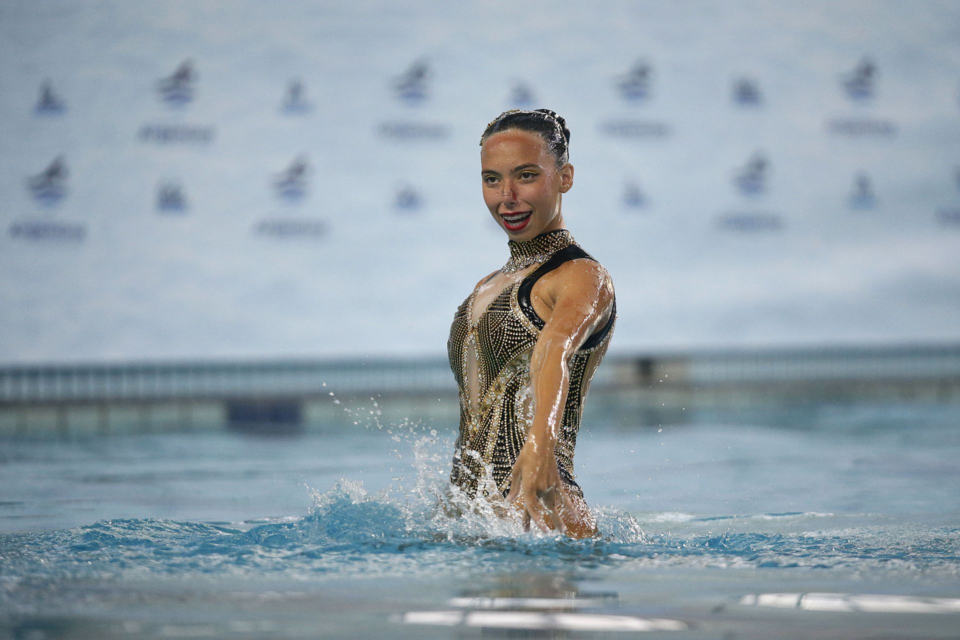 Brasil estreia no Sul-Americano com medalhas no Nado Artístico e